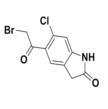 5-(2-bromoacetyl)-6-chloroindolin-2-one
