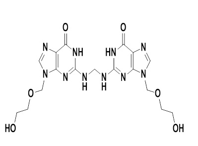 Valacyclovir EP Impurity L / Acyclovir N-Methylene Dimer