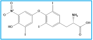 O-(4-Hydroxy-3-iodo-5-nitrophenyl)-3,5-diiodo-L-tyrosine