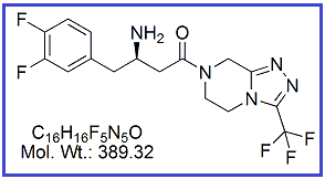 (3R)-3-Amino-4-(3,4-difluorophenyl)-1-(3-(trifluoromethyl)-5,6-dihydro-[1,2,4]triazolo[4,3-a]pyrazin-7(8H)-yl)butan-1-one