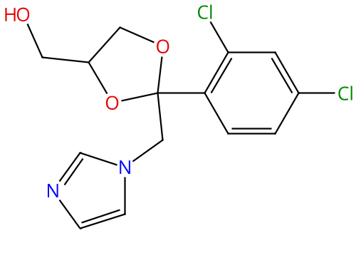 [(2S,4R)-2-(2,4-dichlorophenyl)-2-(imidazol-1-ylmethyl)-1,3-dioxolan-4-yl]methanol