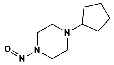 1-Cyclopentyl-4-Nitrosopiperazine