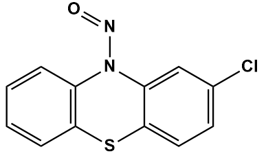 4-chloro-10-nitroso-10H-phenothiazine