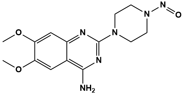6,7-Dimethoxy-2-(4-nitrosopiperazin-1-yl)quinazolin-4-amine