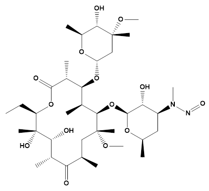 N-nitroso-desmethyl-clarithromycin