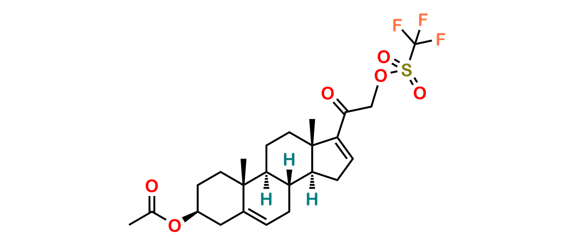 Abiraterone Pregnenolone-16-Ene Acetate 21-Triflate