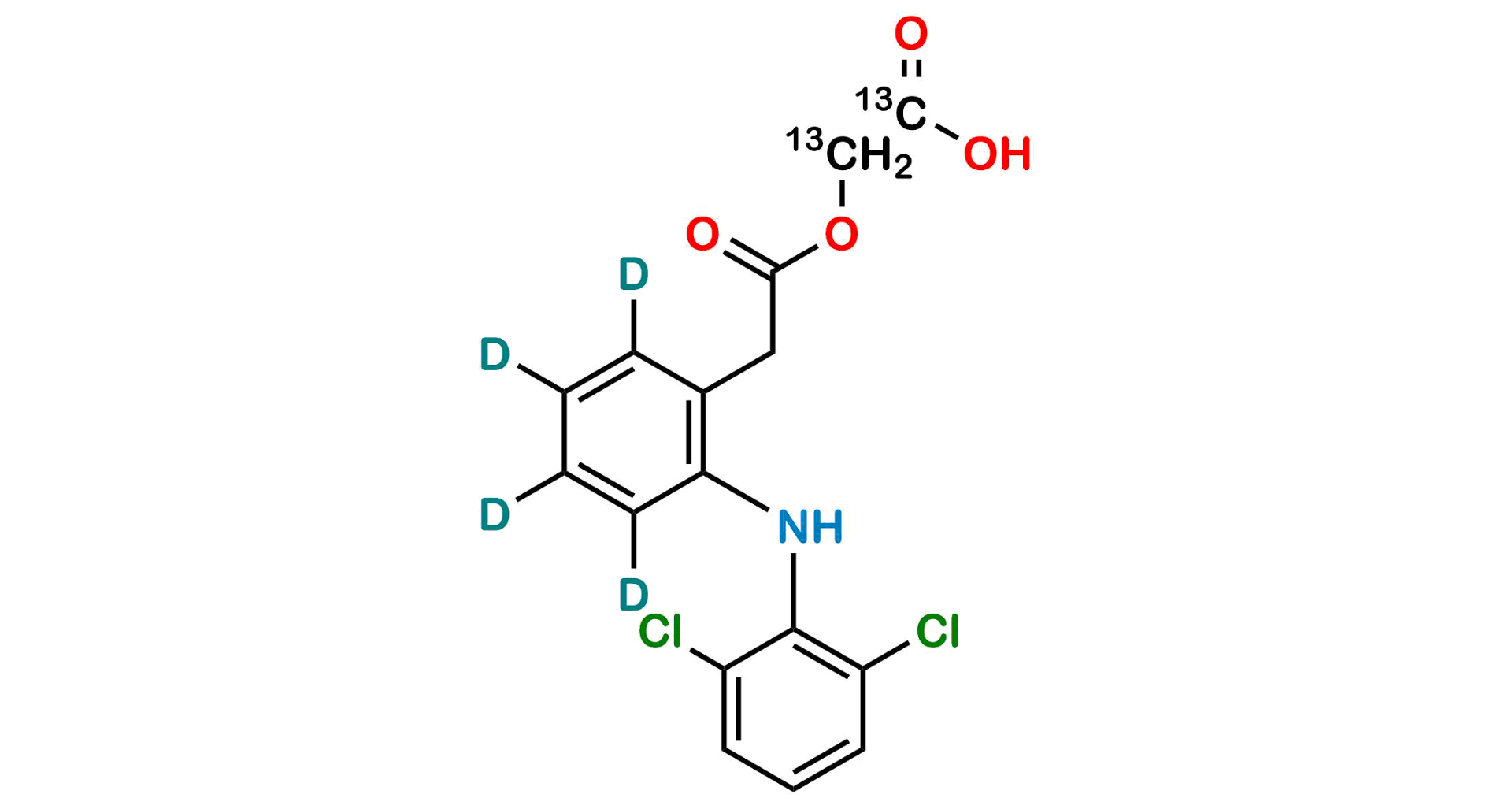 Aceclofenac 13C2 D4