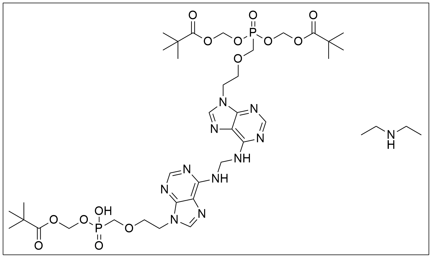 Adefovir Tripivoxil Dimer Diethylamine salt