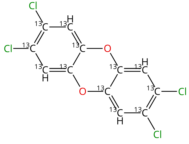 2,3,7,8-Tetrachloro-p-dioxin-13C12