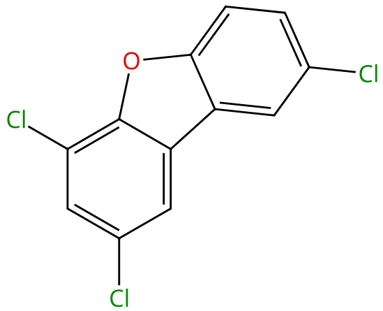 2,4,8-Trichlorodibenzofuran